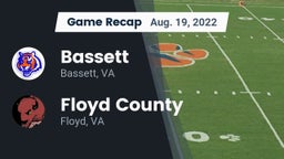 Recap: Bassett  vs. Floyd County  2022
