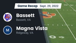 Recap: Bassett  vs. Magna Vista  2022
