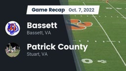 Recap: Bassett  vs. Patrick County  2022