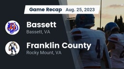 Recap: Bassett  vs. Franklin County  2023