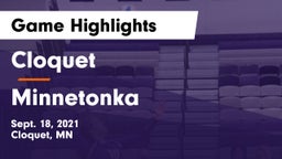 Cloquet  vs Minnetonka  Game Highlights - Sept. 18, 2021