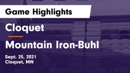 Cloquet  vs Mountain Iron-Buhl  Game Highlights - Sept. 25, 2021