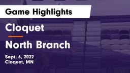 Cloquet  vs North Branch  Game Highlights - Sept. 6, 2022