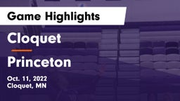 Cloquet  vs Princeton  Game Highlights - Oct. 11, 2022