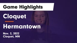 Cloquet  vs Hermantown  Game Highlights - Nov. 2, 2022