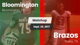 Matchup: Bloomington vs. Brazos  2017