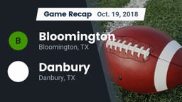 Recap: Bloomington  vs. Danbury  2018