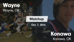 Matchup: Wayne vs. Konawa  2016