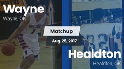 Matchup: Wayne vs. Healdton  2017