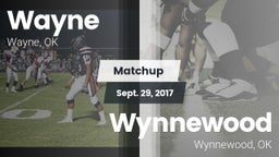 Matchup: Wayne vs. Wynnewood  2017
