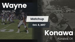 Matchup: Wayne vs. Konawa  2017