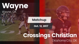 Matchup: Wayne vs. Crossings Christian  2017