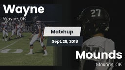 Matchup: Wayne vs. Mounds  2018