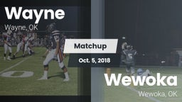 Matchup: Wayne vs. Wewoka  2018