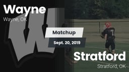 Matchup: Wayne vs. Stratford  2019