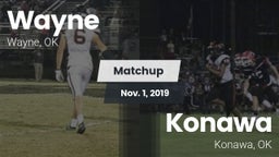 Matchup: Wayne vs. Konawa  2019