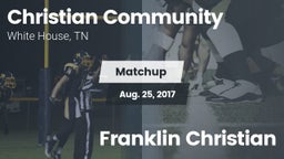 Matchup: Christian Community vs. Franklin Christian 2016