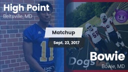 Matchup: High Point vs. Bowie  2017