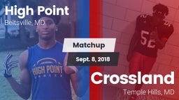 Matchup: High Point vs. Crossland  2018