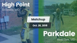 Matchup: High Point vs. Parkdale  2018