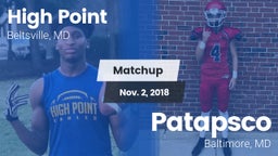 Matchup: High Point vs. Patapsco  2018