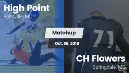 Matchup: High Point vs. CH Flowers  2019