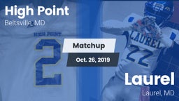 Matchup: High Point vs. Laurel  2019