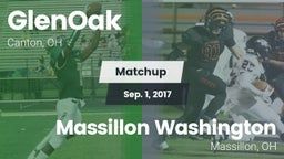 Matchup: GlenOak vs. Massillon Washington  2017
