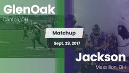 Matchup: GlenOak vs. Jackson  2017