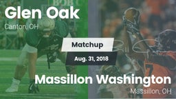 Matchup: GlenOak vs. Massillon Washington  2018
