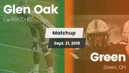 Matchup: GlenOak vs. Green  2018