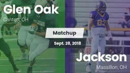 Matchup: GlenOak vs. Jackson  2018