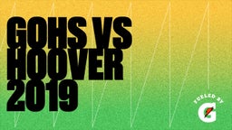 GlenOak football highlights GOHS vs Hoover 2019