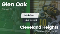 Matchup: GlenOak vs. Cleveland Heights  2020