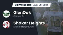 Recap: GlenOak  vs. Shaker Heights  2021
