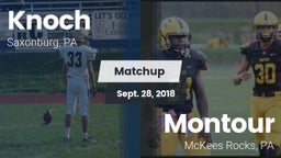 Matchup: Knoch vs. Montour  2018