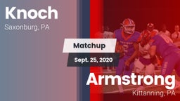 Matchup: Knoch vs. Armstrong  2020