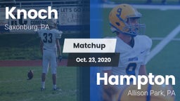Matchup: Knoch vs. Hampton  2020