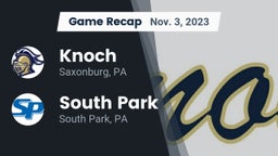 Recap: Knoch  vs. South Park  2023