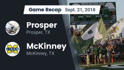 Recap: Prosper  vs. McKinney  2018