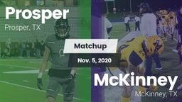 Matchup: Prosper  vs. McKinney  2020