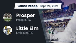 Recap: Prosper  vs. Little Elm  2021