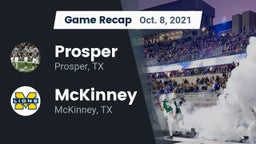 Recap: Prosper  vs. McKinney  2021