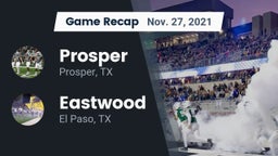 Recap: Prosper  vs. Eastwood  2021