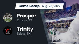 Recap: Prosper  vs. Trinity  2022