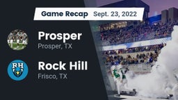 Recap: Prosper  vs. Rock Hill  2022