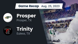 Recap: Prosper  vs. Trinity  2023