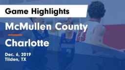 McMullen County  vs Charlotte  Game Highlights - Dec. 6, 2019