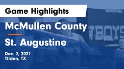 McMullen County  vs St. Augustine Game Highlights - Dec. 2, 2021