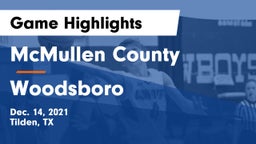 McMullen County  vs Woodsboro  Game Highlights - Dec. 14, 2021